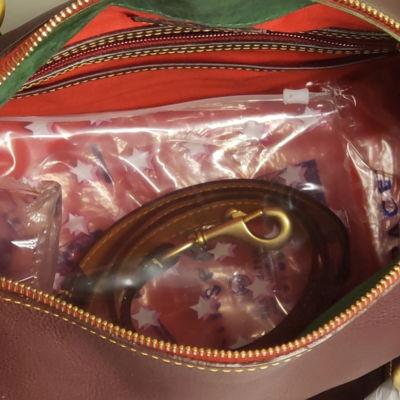 Dooney & Bourke Large Florentine Satchel in Plum!! - Picture 15 of 16